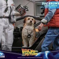 Maybang's Collectibles Hot Toys Back To The Future Doc Brown (Deluxe Version) 1/6 Scale 12
