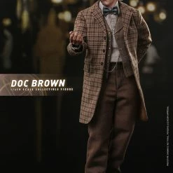 Maybang's Collectibles Hot Toys Back To The Future Part III Doc Brown 1/6 Scale 12" Collectible Figure 32 Maybang's Collectibles Hot Toys Back To The Future Part III Doc Brown 1/6 Scale 12