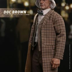 Maybang's Collectibles Hot Toys Back To The Future Part III Doc Brown 1/6 Scale 12" Collectible Figure 35 Maybang's Collectibles Hot Toys Back To The Future Part III Doc Brown 1/6 Scale 12