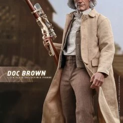 Maybang's Collectibles Hot Toys Back To The Future Part III Doc Brown 1/6 Scale 12" Collectible Figure 42 Maybang's Collectibles Hot Toys Back To The Future Part III Doc Brown 1/6 Scale 12