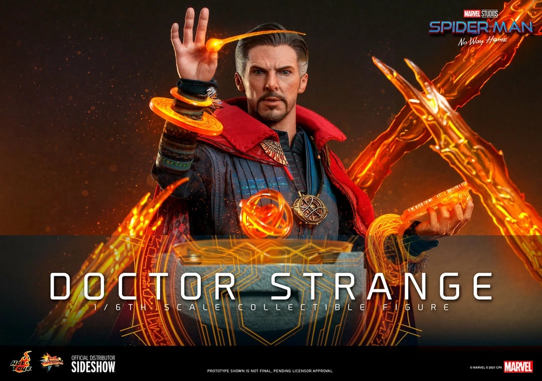 Maybang's Collectibles Hot Toys Marvel Spider-Man No Way Home Doctor Strange 1/6 Scale 12 Collectible Figure 1 Maybang's Collectibles Hot Toys Marvel Spider-Man No Way Home Doctor Strange 1/6 Scale 12 Collectible Figure