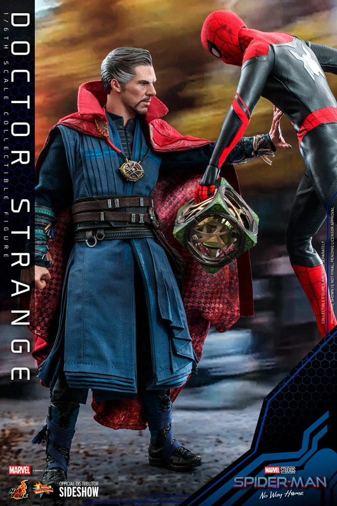 Maybang's Collectibles Hot Toys Marvel Spider-Man No Way Home Doctor Strange 1/6 Scale 12 Collectible Figure 8 Maybang's Collectibles Hot Toys Marvel Spider-Man No Way Home Doctor Strange 1/6 Scale 12 Collectible Figure