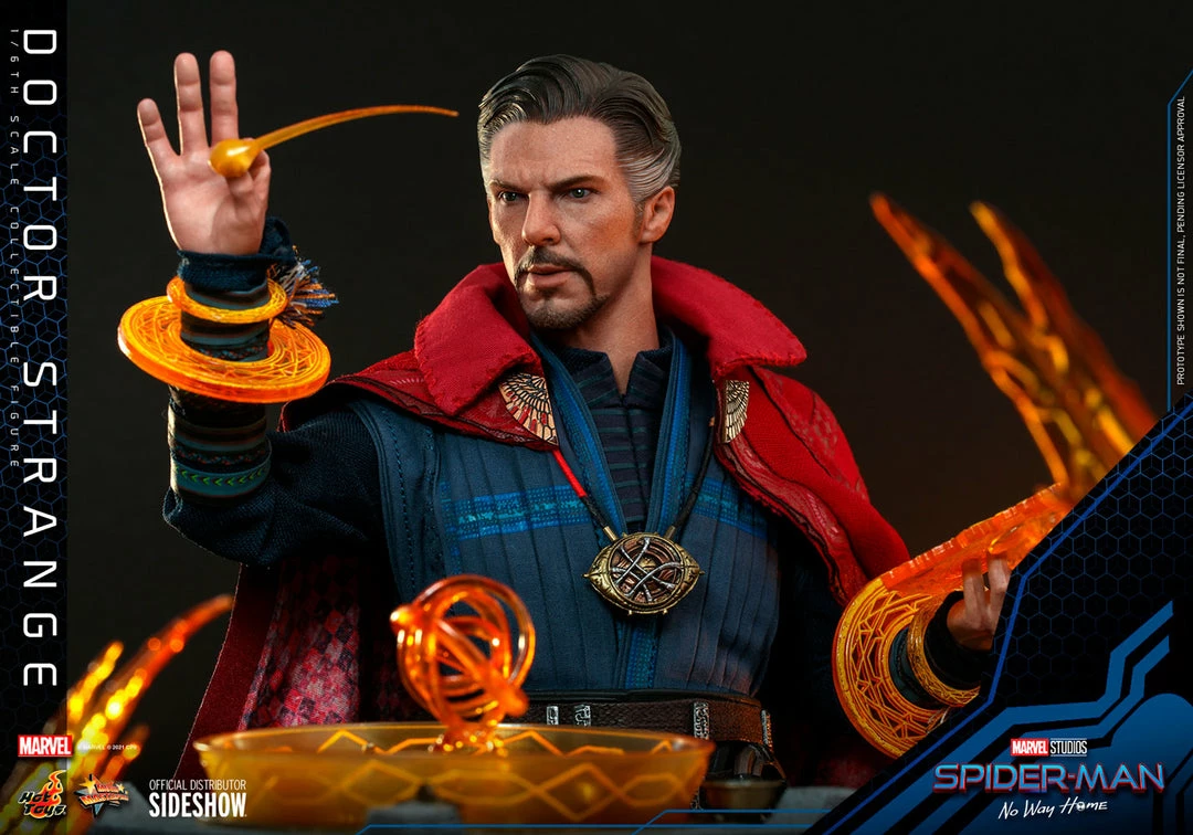 Maybang's Collectibles Hot Toys Marvel Spider-Man No Way Home Doctor Strange 1/6 Scale 12 Collectible Figure 12 Maybang's Collectibles Hot Toys Marvel Spider-Man No Way Home Doctor Strange 1/6 Scale 12 Collectible Figure