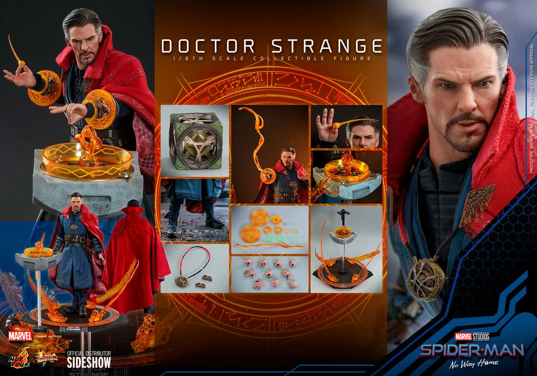 Maybang's Collectibles Hot Toys Marvel Spider-Man No Way Home Doctor Strange 1/6 Scale 12 Collectible Figure 19 Maybang's Collectibles Hot Toys Marvel Spider-Man No Way Home Doctor Strange 1/6 Scale 12 Collectible Figure