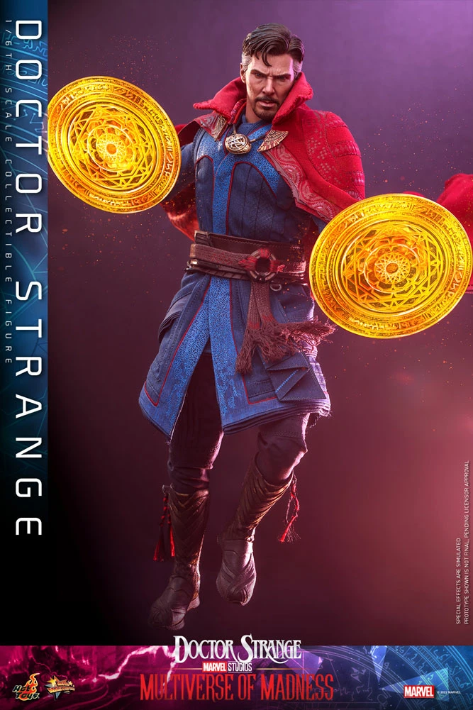 Maybang's Collectibles Hot Toys Marvel Doctor Strange In The Multiverse Of Madness Doctor Strange 1/6 Scale 12" Collectible Figure 2 Maybang's Collectibles Hot Toys Marvel Doctor Strange In The Multiverse Of Madness Doctor Strange 1/6 Scale 12" Collectible Figure