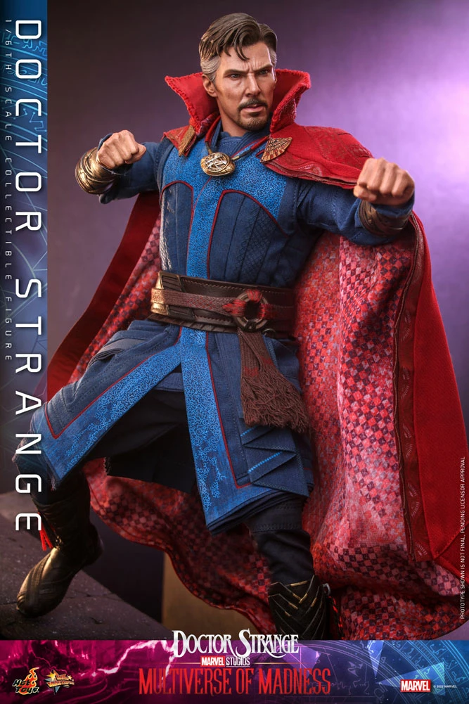 Maybang's Collectibles Hot Toys Marvel Doctor Strange In The Multiverse Of Madness Doctor Strange 1/6 Scale 12" Collectible Figure 5 Maybang's Collectibles Hot Toys Marvel Doctor Strange In The Multiverse Of Madness Doctor Strange 1/6 Scale 12" Collectible Figure