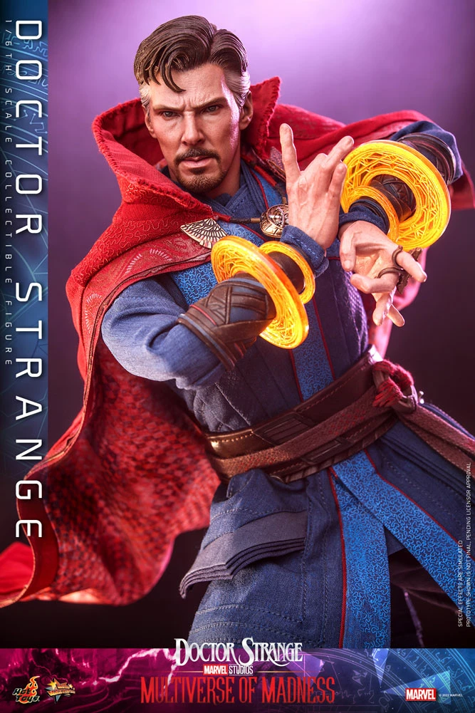Maybang's Collectibles Hot Toys Marvel Doctor Strange In The Multiverse Of Madness Doctor Strange 1/6 Scale 12" Collectible Figure 6 Maybang's Collectibles Hot Toys Marvel Doctor Strange In The Multiverse Of Madness Doctor Strange 1/6 Scale 12" Collectible Figure