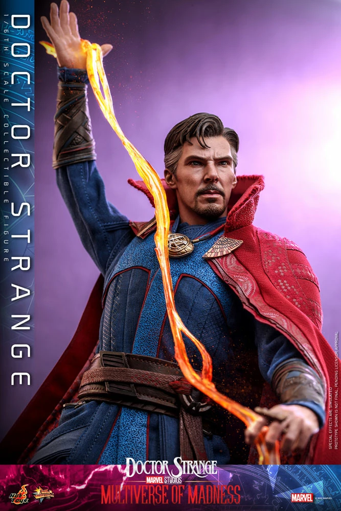 Maybang's Collectibles Hot Toys Marvel Doctor Strange In The Multiverse Of Madness Doctor Strange 1/6 Scale 12" Collectible Figure 7 Maybang's Collectibles Hot Toys Marvel Doctor Strange In The Multiverse Of Madness Doctor Strange 1/6 Scale 12" Collectible Figure
