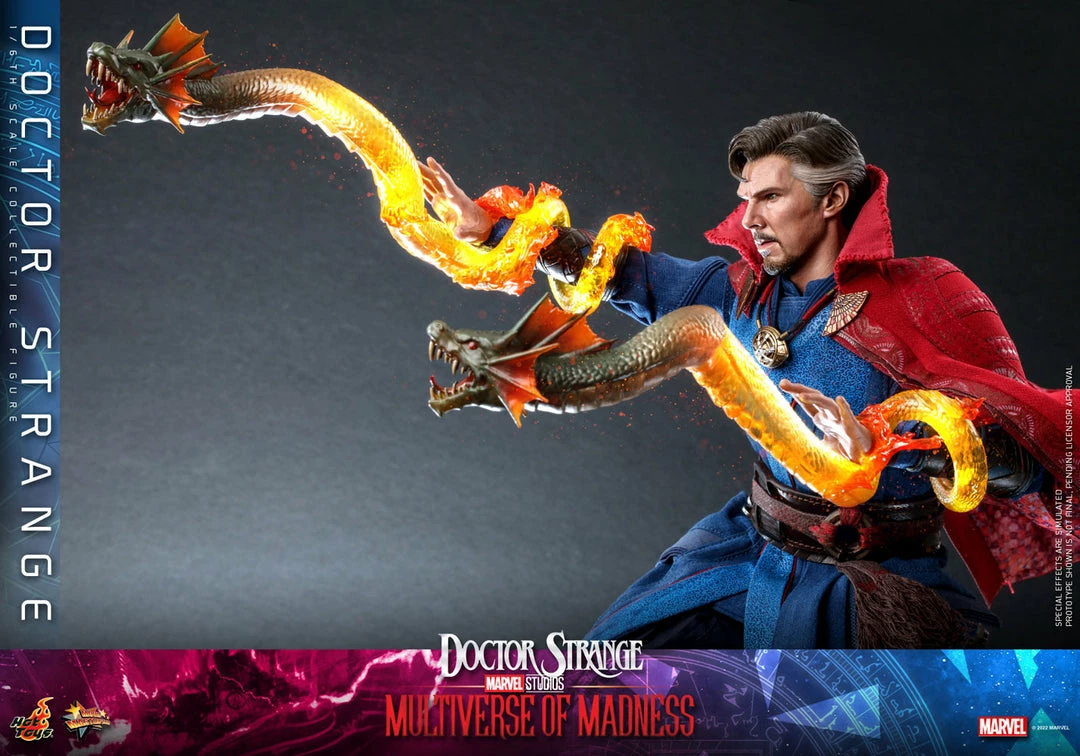 Maybang's Collectibles Hot Toys Marvel Doctor Strange In The Multiverse Of Madness Doctor Strange 1/6 Scale 12" Collectible Figure 17 Maybang's Collectibles Hot Toys Marvel Doctor Strange In The Multiverse Of Madness Doctor Strange 1/6 Scale 12" Collectible Figure
