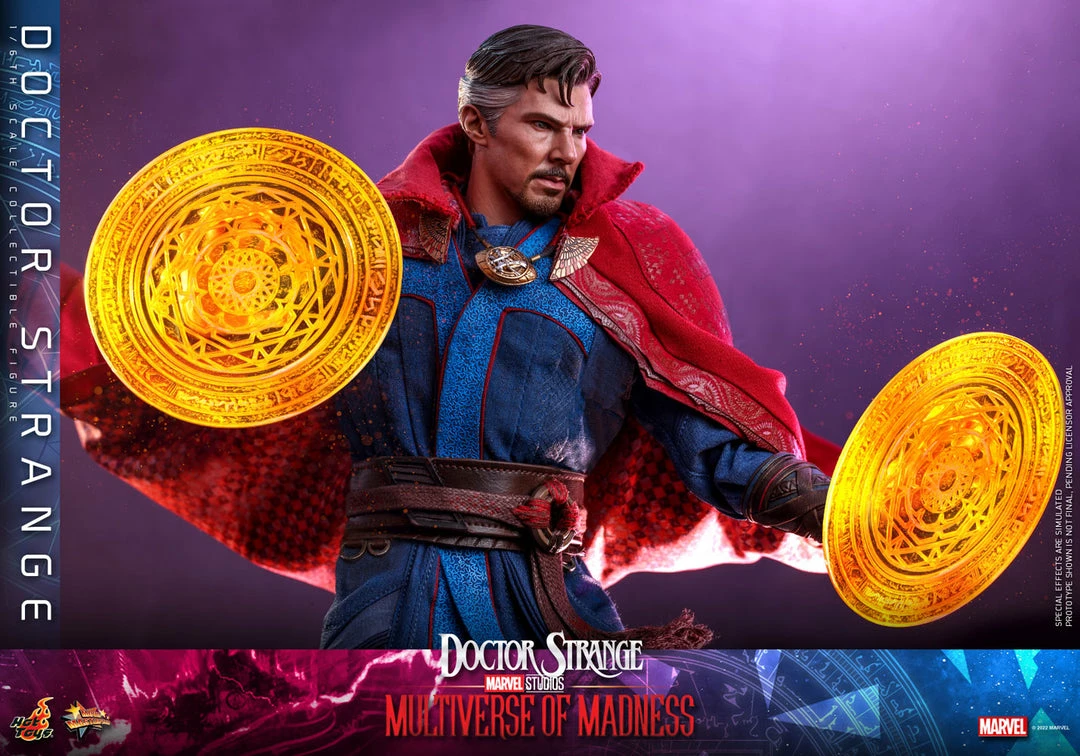Maybang's Collectibles Hot Toys Marvel Doctor Strange In The Multiverse Of Madness Doctor Strange 1/6 Scale 12" Collectible Figure 19 Maybang's Collectibles Hot Toys Marvel Doctor Strange In The Multiverse Of Madness Doctor Strange 1/6 Scale 12" Collectible Figure