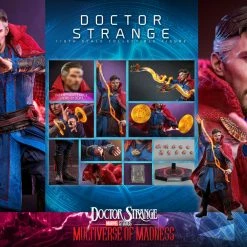 Maybang's Collectibles Hot Toys Marvel Doctor Strange In The Multiverse Of Madness Doctor Strange 1/6 Scale 12" Collectible Figure 45 Maybang's Collectibles Hot Toys Marvel Doctor Strange In The Multiverse Of Madness Doctor Strange 1/6 Scale 12