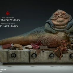 Vendor-unknown Sideshow Collectibles Sideshow Star Wars Jabba The Hutt And Throne Deluxe 1/6 Scale Figure 43 Vendor-unknown Sideshow Collectibles Sideshow Star Wars Jabba The Hutt And Throne Deluxe 1/6 Scale Figure