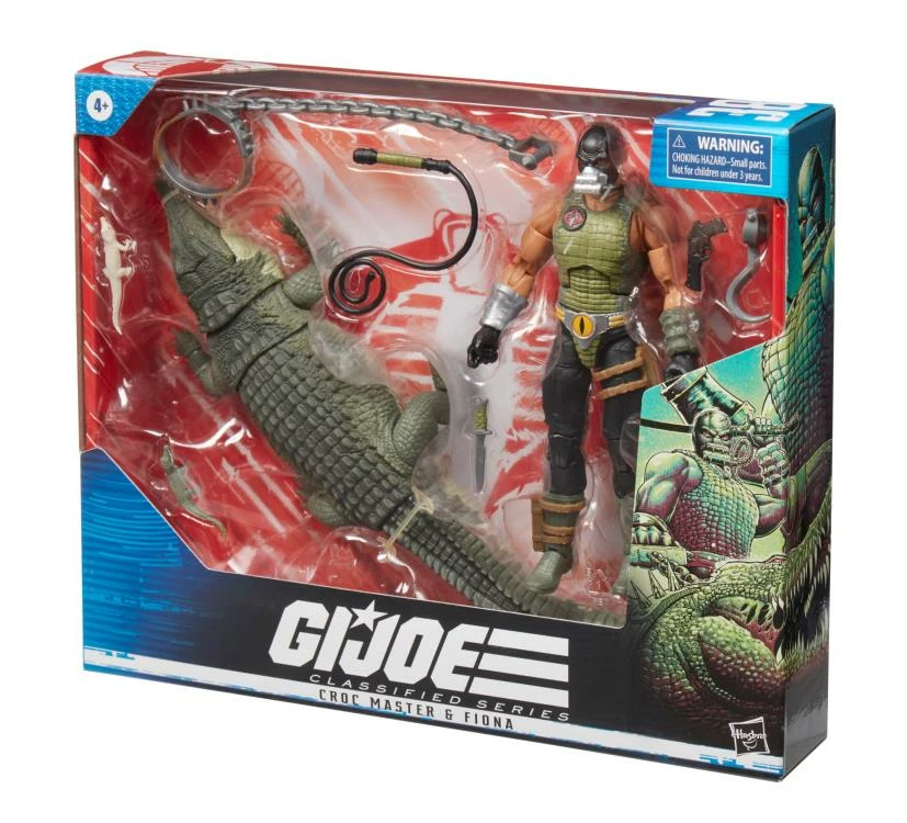 Maybang's Collectibles Hasbro G.I. Joe Classified Series Croc Master & Fiona Action Figure 10 Maybang's Collectibles Hasbro G.I. Joe Classified Series Croc Master & Fiona Action Figure