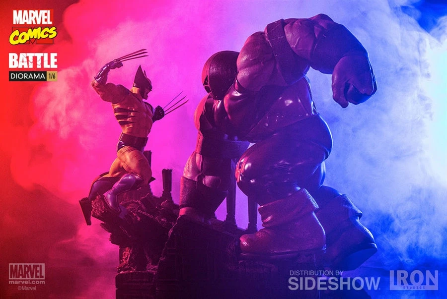 Vendor-unknown Iron Studios Marvel Comics X-Men Wolverine Vs Juggernaut 1/6 Scale Battle Diorama Statue 3 Vendor-unknown Iron Studios Marvel Comics X-Men Wolverine Vs Juggernaut 1/6 Scale Battle Diorama Statue