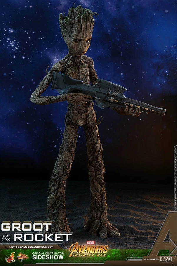 Vendor-unknown Hot Toys Marvel Avengers Infinity War Groot & Rocket 1/6 Scale Figure Set 7 Vendor-unknown Hot Toys Marvel Avengers Infinity War Groot & Rocket 1/6 Scale Figure Set