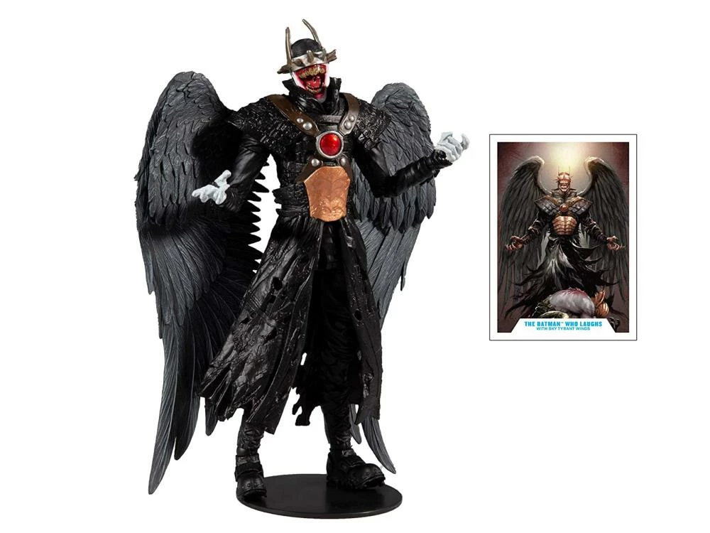 Maybang's Collectibles McFarlane Toys McFarlane Dark Multiverse DC Multiverse Wave 2 The Batman Who Laughs With Sky Tyrant Wings 1 Maybang's Collectibles McFarlane Toys McFarlane Dark Multiverse DC Multiverse Wave 2 The Batman Who Laughs With Sky Tyrant Wings