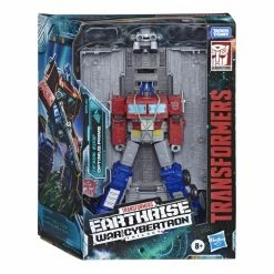Maybang's Collectibles Transformers Generations War For Cybertron Earthrise Leader WFC-E11 Optimus Prime Figure