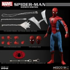 Vendor-unknown Mezco Toyz One:12 Collective Marvel Comics Spider-Man Homecoming Spider-Man 1/12 Scale 6