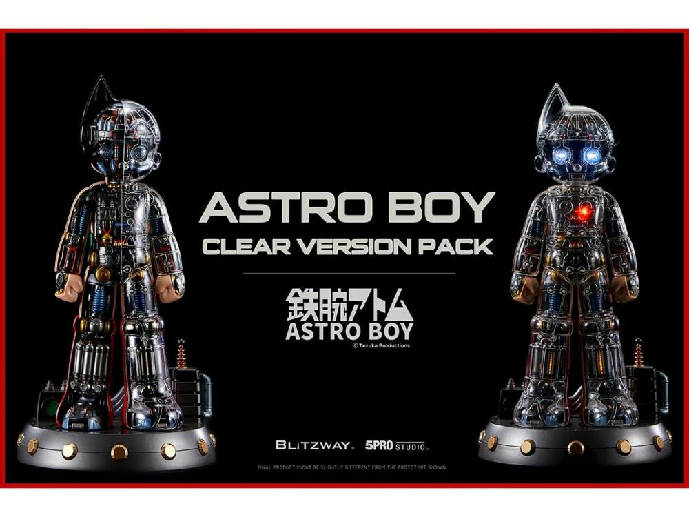 Maybang's Collectibles Blitzway Astro Boy (Clear Ver.) Superb Anime Statue & Assembly Bed DX Pack 4 Maybang's Collectibles Blitzway Astro Boy (Clear Ver.) Superb Anime Statue & Assembly Bed DX Pack