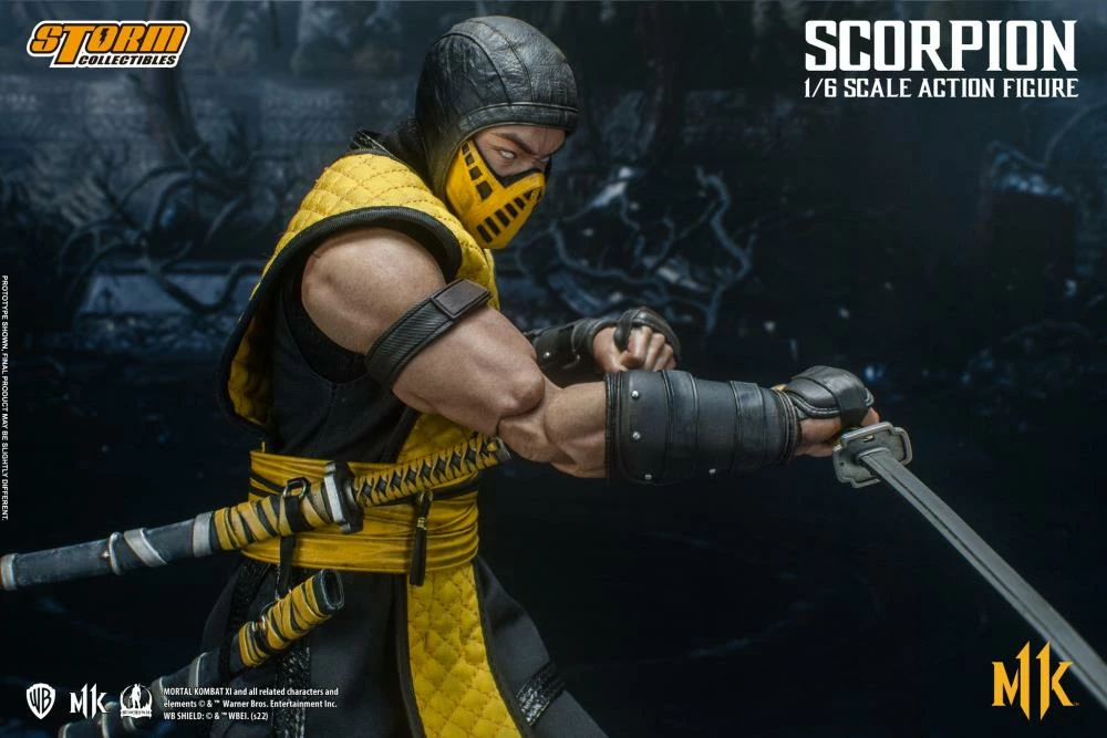Maybang's Collectibles Others Storm Collectibles Mortal Kombat XI Scorpion 1/6 Scale 12" Collectible Figure 8 Maybang's Collectibles Others Storm Collectibles Mortal Kombat XI Scorpion 1/6 Scale 12" Collectible Figure