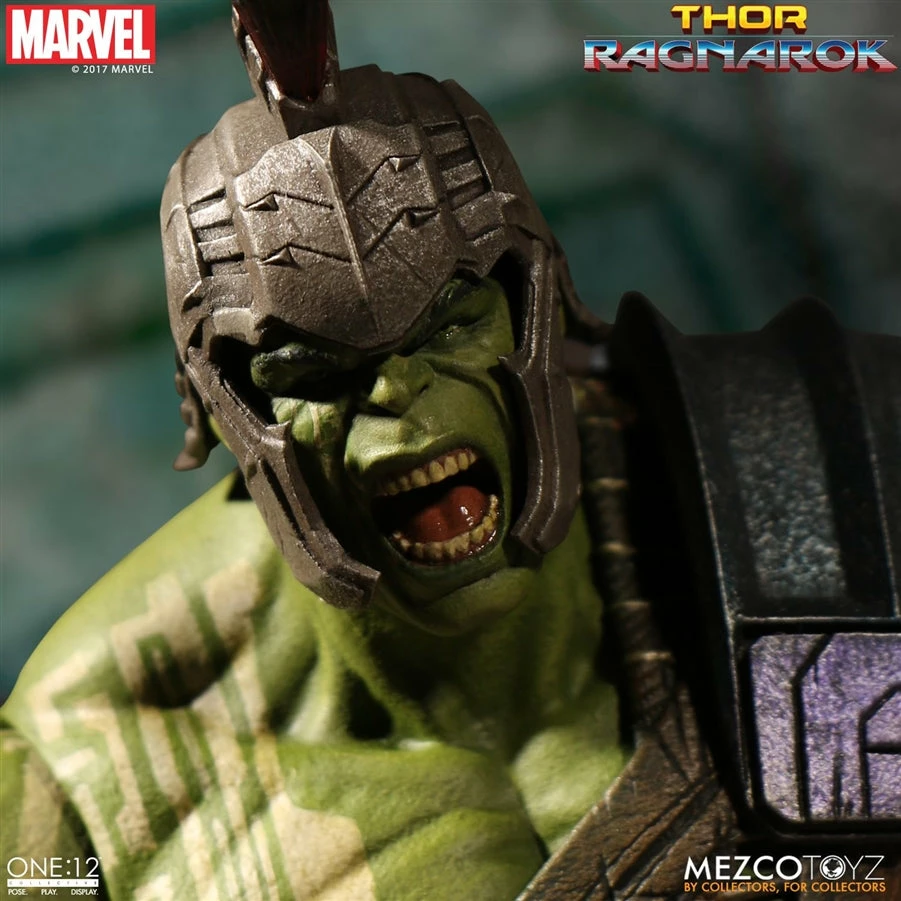 Vendor-unknown Mezco Toyz One:12 Collective Marvel Comics Thor Ragnarok Gladiator Hulk 1/12 Scale Action Figure 1 Vendor-unknown Mezco Toyz One:12 Collective Marvel Comics Thor Ragnarok Gladiator Hulk 1/12 Scale Action Figure