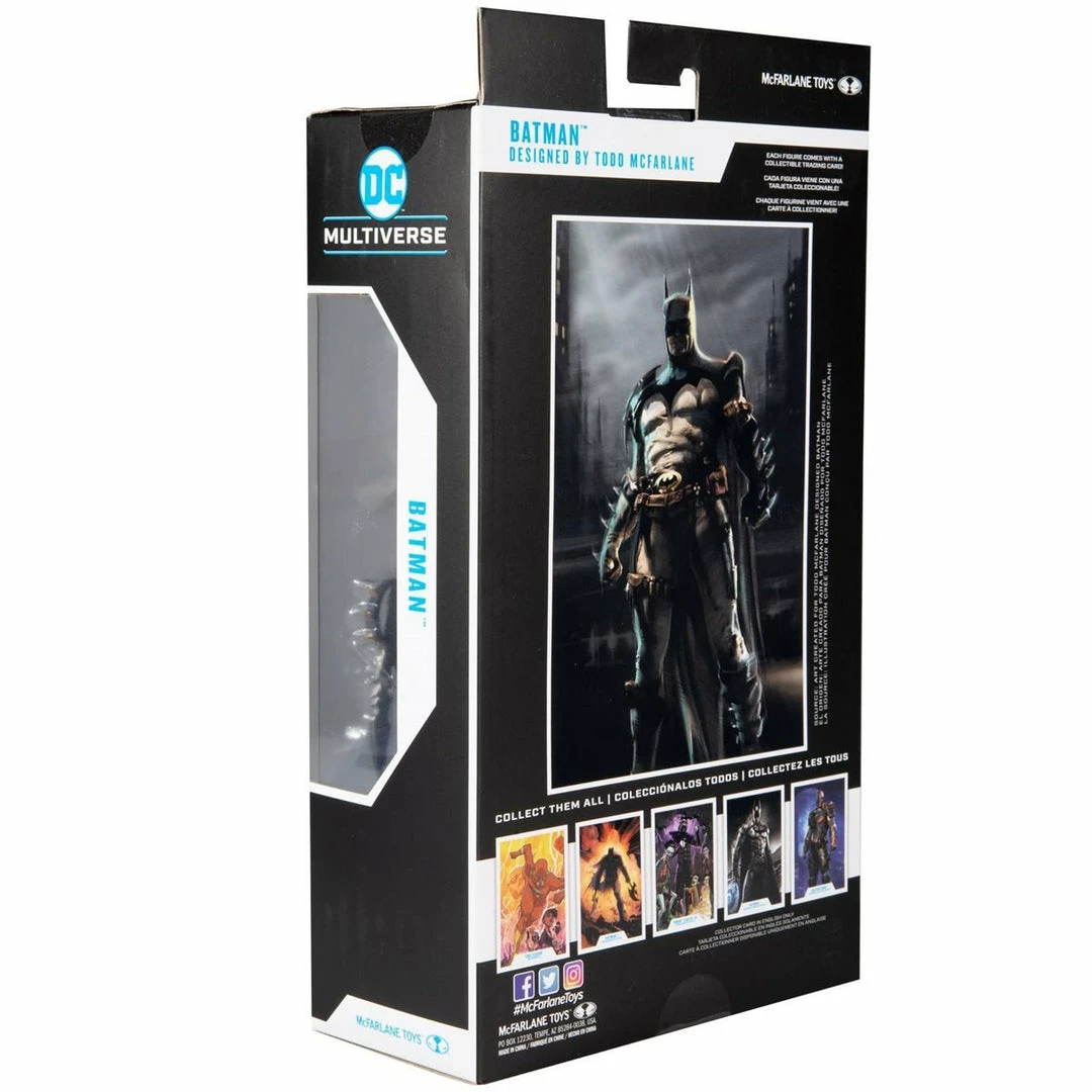 Maybang's Collectibles McFarlane Toys DC Multiverse Batman Designed By Todd McFarlane 7-Inch Action Figure 10 Maybang's Collectibles McFarlane Toys DC Multiverse Batman Designed By Todd McFarlane 7-Inch Action Figure