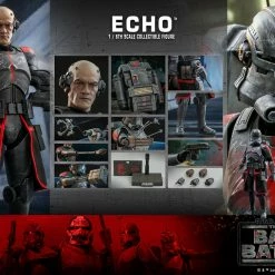 Maybang's Collectibles Hot Toys Star Wars The Bad Batch - Television Masterpiece Series Echo 1/6 Scale Collectible Figure