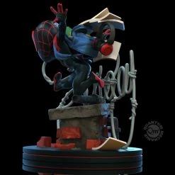 Maybang's Collectibles QMx Marvel Q-Fig Elite Spider-Man Miles Morales Diorama Figure Quantum Mechanix (QMx)