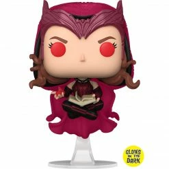 Maybang's Collectibles Funko Pop! Marvel WandaVision Scarlet Witch Glow-in-the-Dark Pop! Vinyl Figure - Entertainment Earth Exclusive