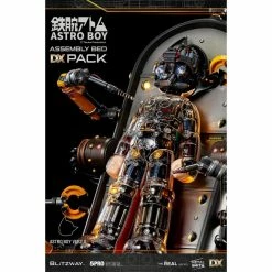 Maybang's Collectibles Blitzway Astro Boy (Clear Ver.) Superb Anime Statue & Assembly Bed DX Pack