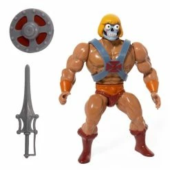 Maybang's Collectibles Super7 Masters Of The Universe Vintage Wave 2 Collction Robot He-Man Action Figure