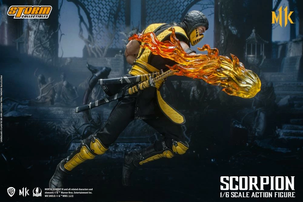 Maybang's Collectibles Others Storm Collectibles Mortal Kombat XI Scorpion 1/6 Scale 12" Collectible Figure 14 Maybang's Collectibles Others Storm Collectibles Mortal Kombat XI Scorpion 1/6 Scale 12" Collectible Figure