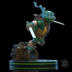 Maybang's Collectibles Quantum Mechanix (QMx) QMx TMNT Teenage Mutant Ninja Turtles Q-Fig Leonardo, Michelangelo, Donatello & Raphael Set Of 4 Figures