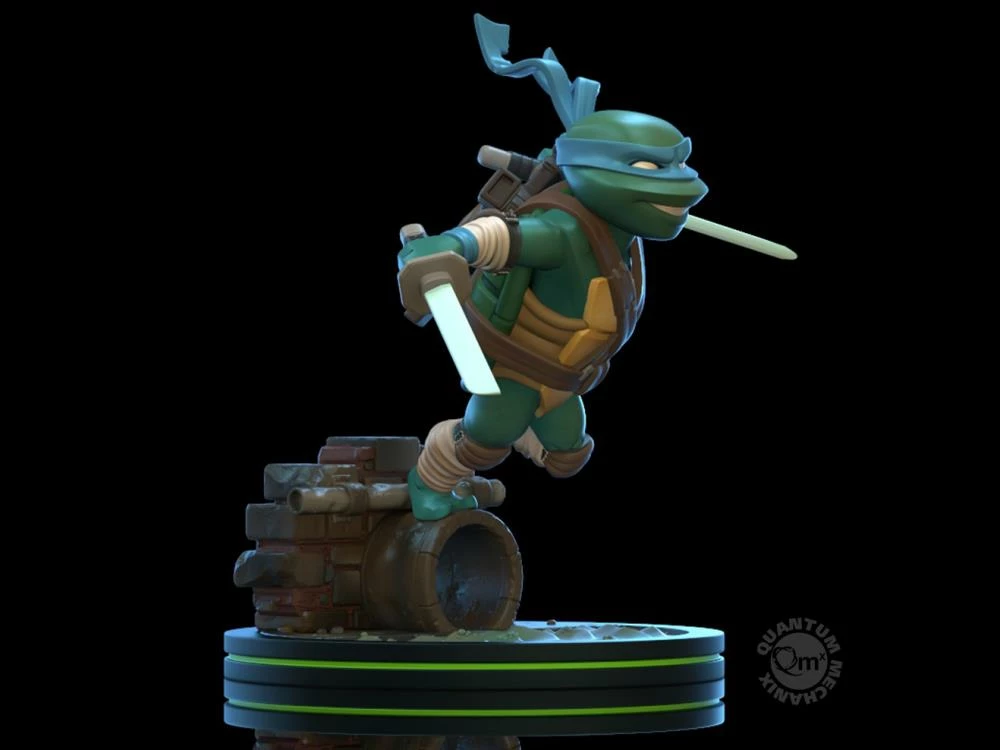 Maybang's Collectibles Quantum Mechanix (QMx) QMx TMNT Teenage Mutant Ninja Turtles Q-Fig Leonardo Figure 6 Maybang's Collectibles Quantum Mechanix (QMx) QMx TMNT Teenage Mutant Ninja Turtles Q-Fig Leonardo Figure