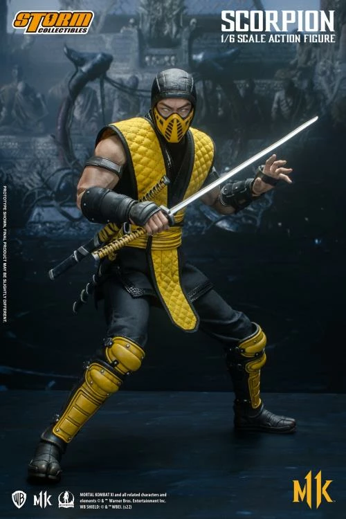Maybang's Collectibles Others Storm Collectibles Mortal Kombat XI Scorpion 1/6 Scale 12" Collectible Figure 3 Maybang's Collectibles Others Storm Collectibles Mortal Kombat XI Scorpion 1/6 Scale 12" Collectible Figure
