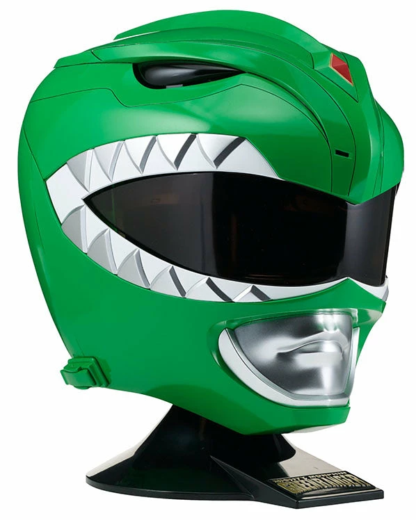 Maybang's Collectibles Bandai Mighty Morphin Power Rangers Legacy Green Ranger Helmet 3 Maybang's Collectibles Bandai Mighty Morphin Power Rangers Legacy Green Ranger Helmet