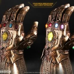 Vendor-unknown Hot Toys Marvel Avengers Infinity War Thano Infinity Gauntlet Full Size Movie Prop Replica