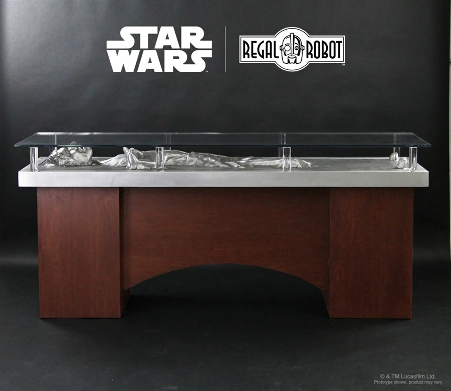 Vendor-unknown Regal Robot Official Licensed Star Wars Furniture Han Solo In Carbonite Office Desk Table 7 Vendor-unknown Regal Robot Official Licensed Star Wars Furniture Han Solo In Carbonite Office Desk Table