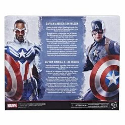 Maybang's Collectibles Hasbro The Falcon And The Winter Soldier & Avengers Endgame Marvel Legends Tag Team Captain America Two-Pack Action Figures Set
