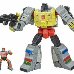 Maybang's Collectibles Hasbro Transformers Studio Series 86-06 Leader Grimlock & Wheelie Action Figure Set