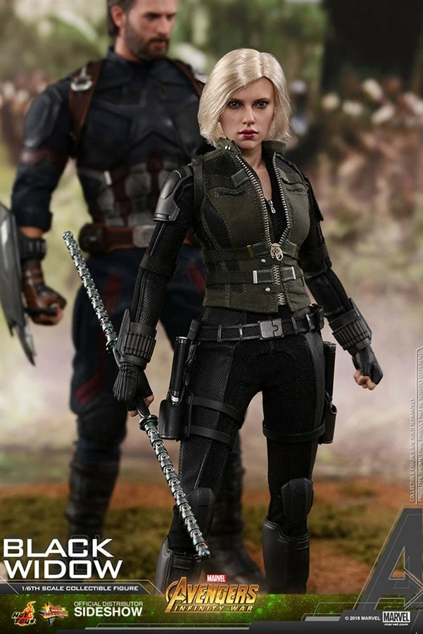 Vendor-unknown Hot Toys Marvel Avengers Infinity War Black Widow 1/6 Scale Figure 5 Vendor-unknown Hot Toys Marvel Avengers Infinity War Black Widow 1/6 Scale Figure