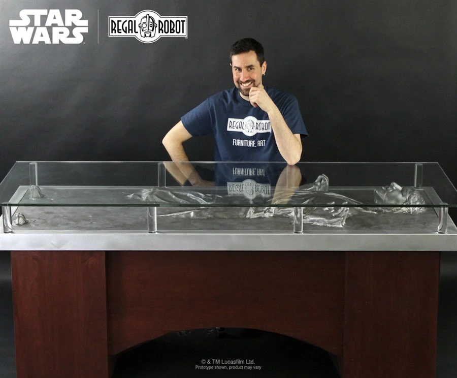 Vendor-unknown Regal Robot Official Licensed Star Wars Furniture Han Solo In Carbonite Office Desk Table 9 Vendor-unknown Regal Robot Official Licensed Star Wars Furniture Han Solo In Carbonite Office Desk Table