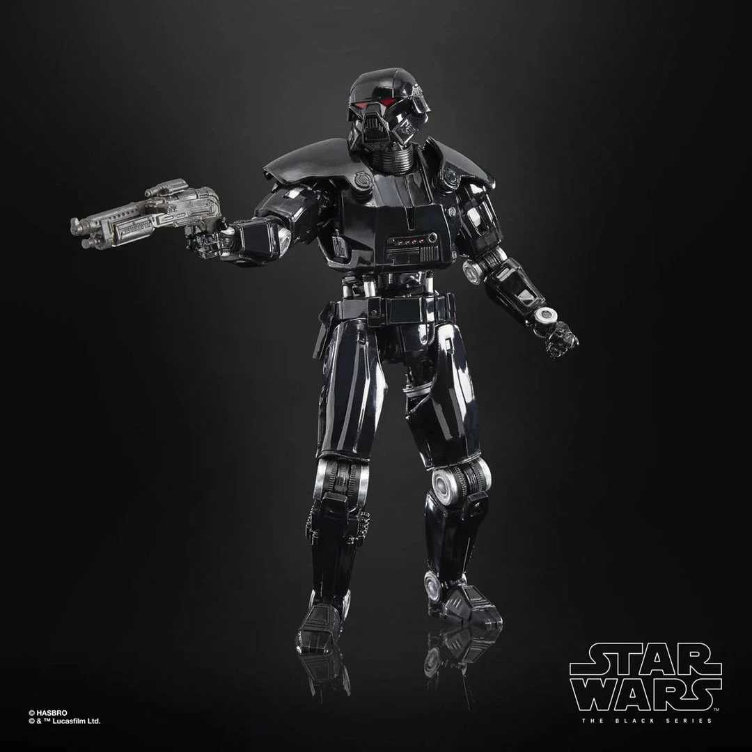 Maybang's Collectibles Hasbro Star Wars The Black Series The Mandalorian Dark Trooper Deluxe 6-Inch Action Figure 9 Maybang's Collectibles Hasbro Star Wars The Black Series The Mandalorian Dark Trooper Deluxe 6-Inch Action Figure