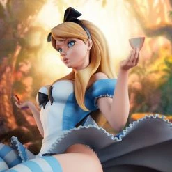 Maybang's Collectibles Sideshow Collectibles Sideshow Fairytale Fantasies Collection J Scott Campbell Collectibles Alice In Wonderland Alice Statue