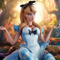 Maybang's Collectibles Sideshow Collectibles Sideshow Fairytale Fantasies Collection J Scott Campbell Collectibles Alice In Wonderland Alice Statue
