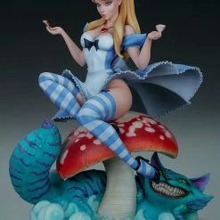 Maybang's Collectibles Sideshow Collectibles Sideshow Fairytale Fantasies Collection J Scott Campbell Collectibles Alice In Wonderland Alice Statue