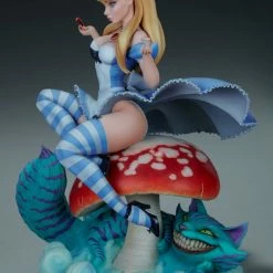 Maybang's Collectibles Sideshow Collectibles Sideshow Fairytale Fantasies Collection J Scott Campbell Collectibles Alice In Wonderland Alice Statue