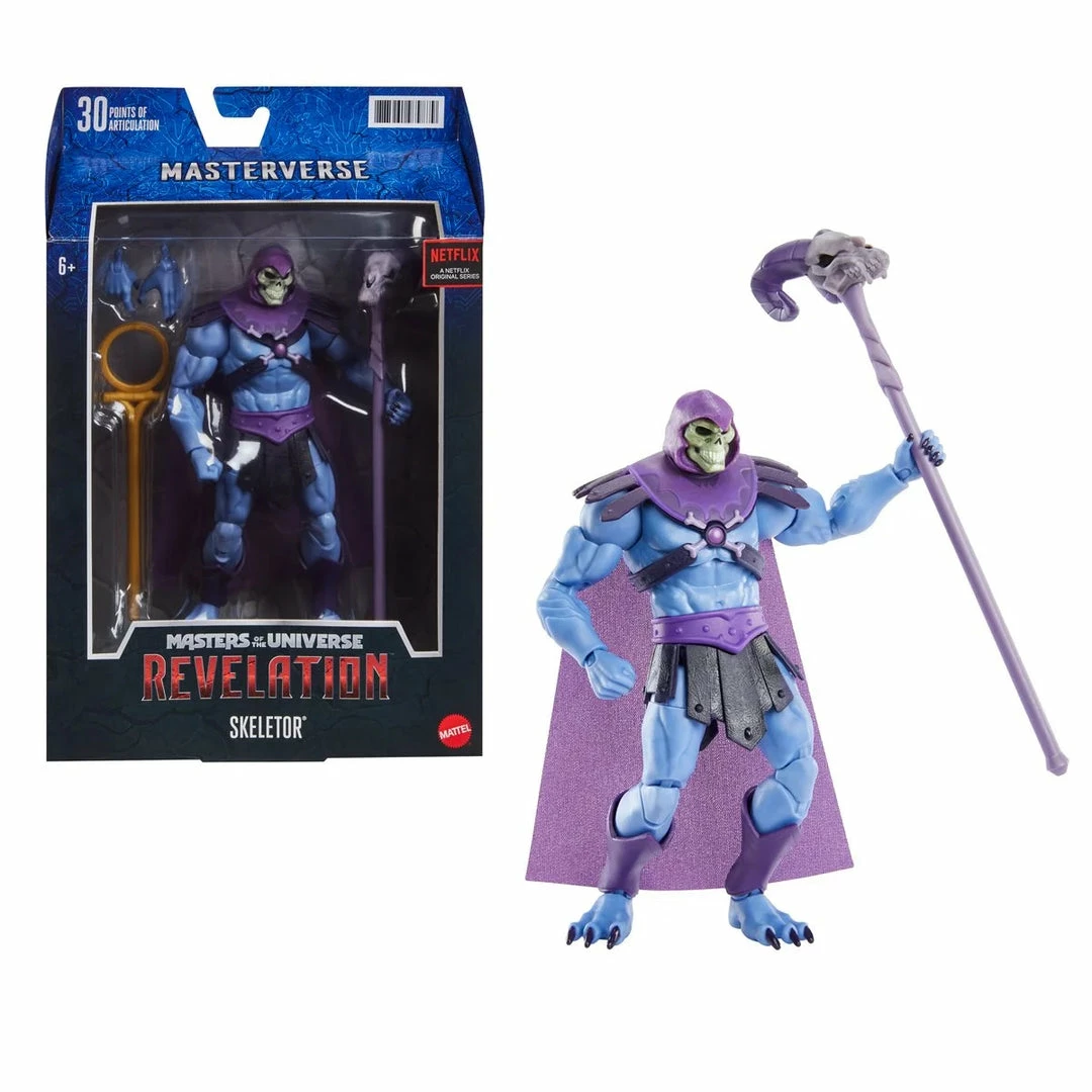 Maybang's Collectibles Mattel Masters Of The Universe Masterverse Action Figure Wave 1 Skeletor 1 Maybang's Collectibles Mattel Masters Of The Universe Masterverse Action Figure Wave 1 Skeletor