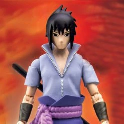 Maybang's Collectibles Toynami Naruto Shippuden 4-Inch Poseable Action Figure Series 2 Sasuke Action Figure