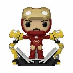 Maybang's Collectibles Funko Pop! Deluxe Iron Man 2 - Iron Man With Gantry PX Previews Exclusive